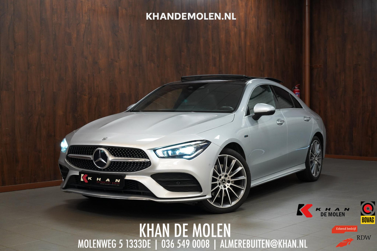 Mercedes-Benz CLA-Klasse 250 e AMG Line BOMVOL|Pano|Burmester|Memory|Sfeerverlichting|19 inch