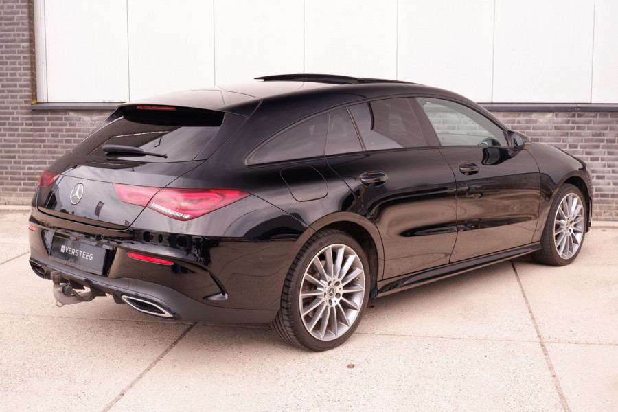 Mercedes-Benz CLA-Klasse Shooting Brake 250 e AMG Line | Panoramadak | Elek. Trekhaak | Sfeerverlichting | Widescreen | Carplay | LED