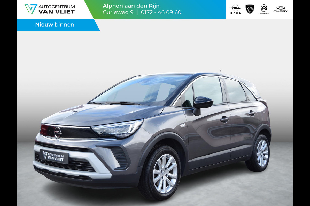 Opel Crossland 1.2 Turbo Elegance | 130 PK | AUTOMAAT | PARKEERSENSOREN MET CAMERA | NAVI | CLIMATE CONTROL |