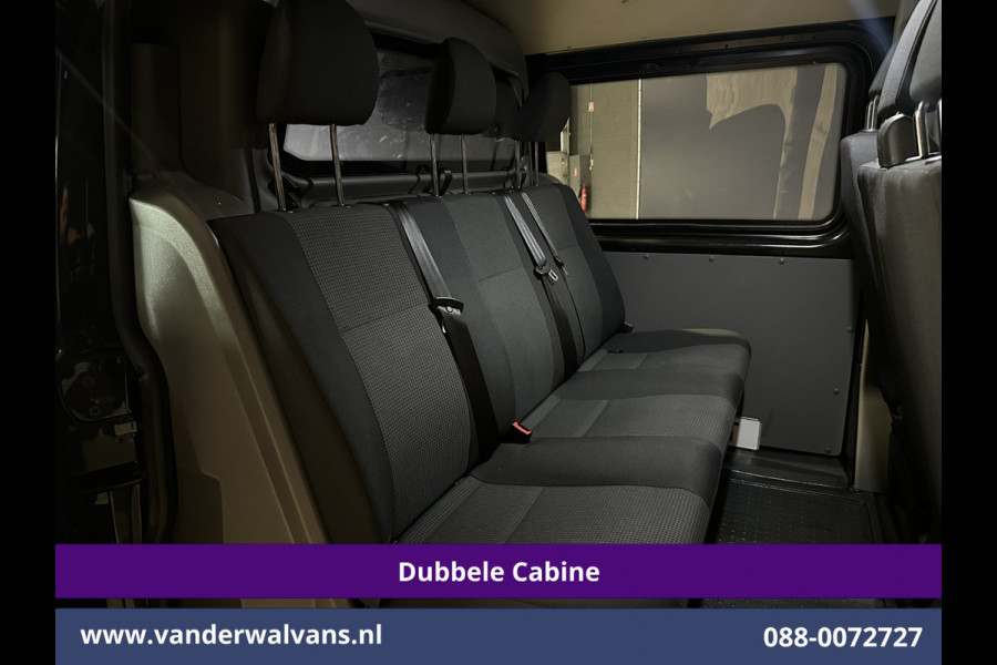 Volkswagen Transporter 2.0 TDI 150pk Automaat L2H1 Dubbele Cabine Euro6 Airco | 6-Zits | Camera | Navigatie | Apple Carplay | Cruisecontrol Android Auto, Stoelverwarming, 2500kg Trekhaak, Achterklep