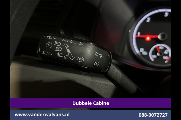 Volkswagen Transporter 2.0 TDI 150pk Automaat L2H1 Dubbele Cabine Euro6 Airco | 6-Zits | Camera | Navigatie | Apple Carplay | Cruisecontrol Android Auto, Stoelverwarming, 2500kg Trekhaak, Achterklep