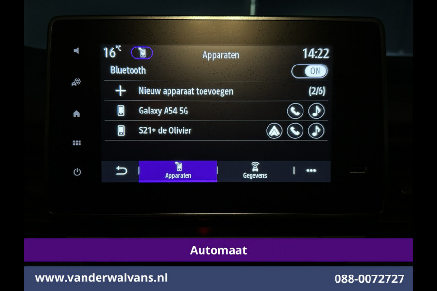 Renault Trafic 2.0 dCi 150pk Automaat L2H1 Euro6 Airco | Navigatie | Camera | LED | Android Auto | Cruisecontrol Parkeersensoren, Bijrijdersbank