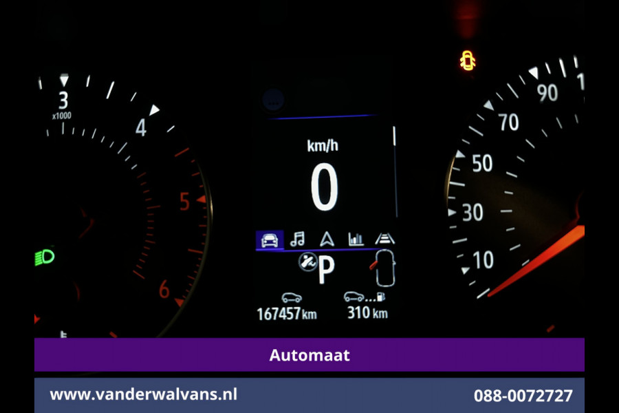 Renault Trafic 2.0 dCi 150pk Automaat L2H1 Euro6 Airco | Navigatie | Camera | LED | Android Auto | Cruisecontrol Parkeersensoren, Bijrijdersbank