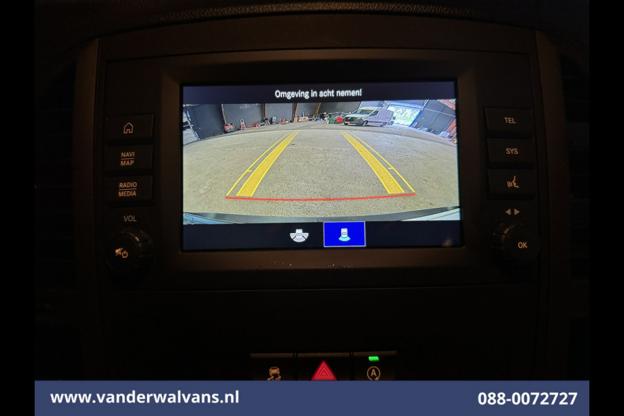 Mercedes-Benz Vito 116 CDI 164pk L2H1 Euro6 Airco | Camera | Navigatie | Apple Carplay | Cruisecontrol Android Auto, Parkeersensoren, Bijrijdersbank