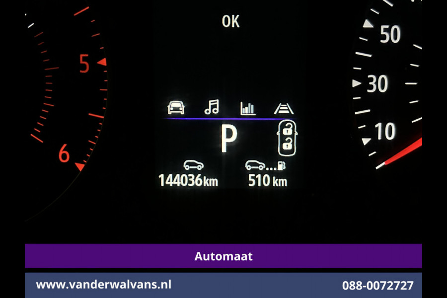 Renault Trafic 2.0 Blue dCi 150pk Automaat L2H1 Euro6 Airco | 2x zijdeur | LED | Apple Carplay Cruisecontrol, Parkeersensoren, Bijrijdersbank