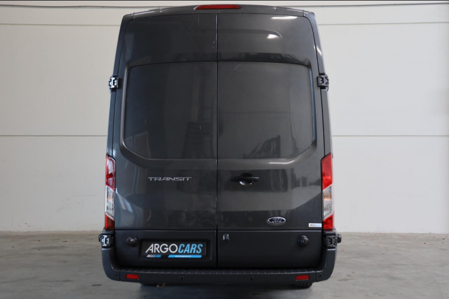 Ford Transit 350 2.0 TDCI L4/H3 170PK GRIJS Limited RWD CAMERA PDC AIRCO CRUISE CONTROL TOPSTAAT LEASE V/A €142,- p.m. INRUIL MOG