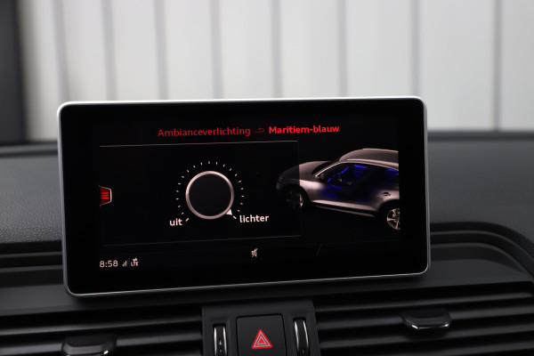 Audi Q5 55 TFSI e quattro Competition | 367PK | Luchtvering | Keyless-go | Pano | Sfeerverlichting | Acc | Virtual-cockpit | Standkachel