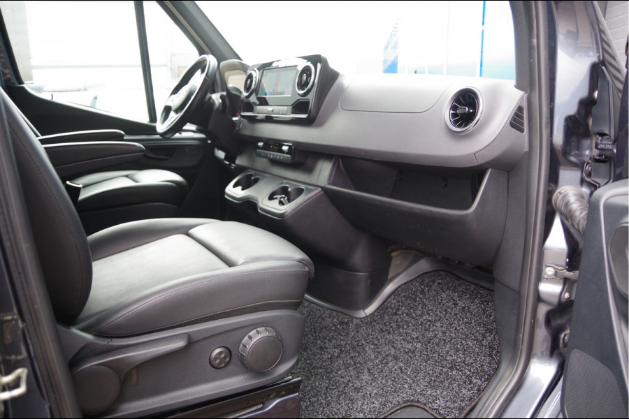 Mercedes-Benz Sprinter 319 3.0 CDI V6 L2H1 MARGE! AUT. LED, 2X SCHUIFDEUR, 3.5T TREKHAAK, LEDER, ADAPT. CRUISE, 360 CAMERA, NAVI, CLIMA, STOELVERWARMIN
