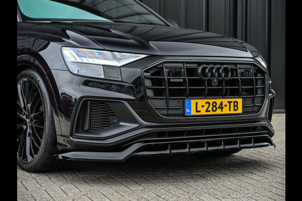 Audi Q8 55 TFSI e quattro Pro Line Plus | Panoramadak | Night Vision | B&O | HUD | 360 Camera | Adaptive Cruise | Luchtvering | Stoelverwarming V+A | Ambiance Verlichting | Trekhaak |