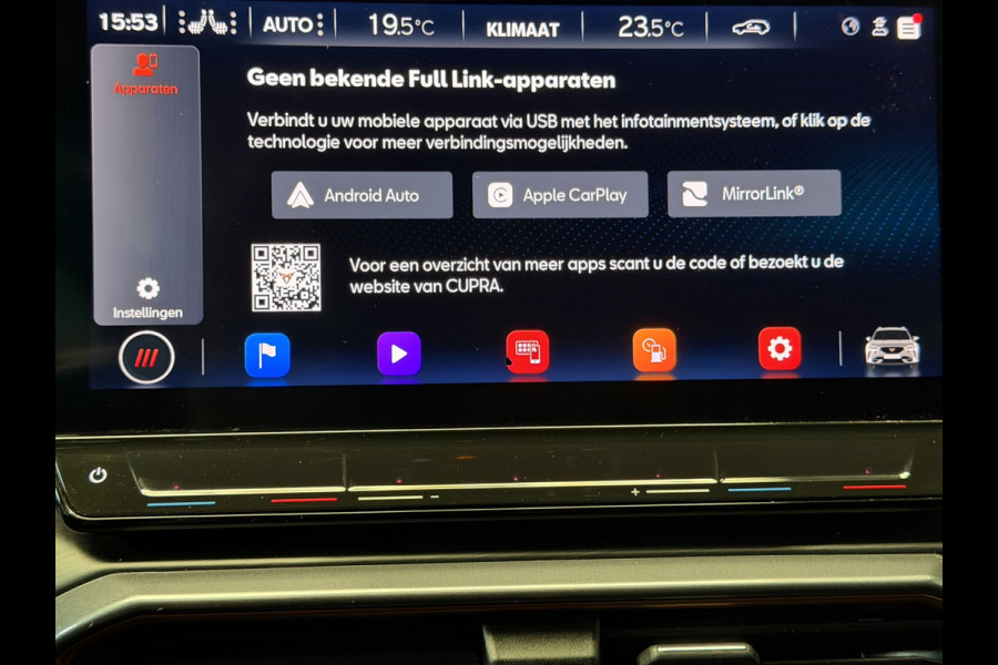 CUPRA Formentor 1.4 e-Hybrid|Memory|Kuipstoelen|19''|Matt|Camera|Stoelverwarming