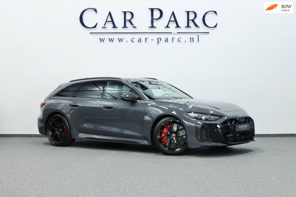 Audi RS5 Avant 2.9 TFSI e-hybrid quattro 640+PK BTW/KERAMISCH/CARBON/B&O//PANO/LEER+S.VERKOELING+MASSAGE/21"/360/FABRIEKSGARANTIE!