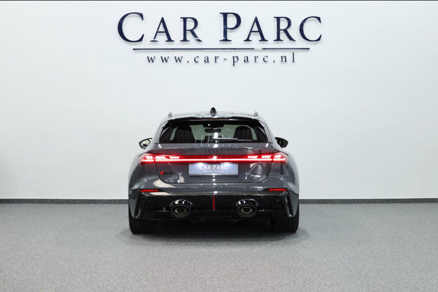 Audi RS5 Avant 2.9 TFSI e-hybrid quattro 640+PK BTW/KERAMISCH/CARBON/B&O//PANO/LEER+S.VERKOELING+MASSAGE/21"/360/FABRIEKSGARANTIE!
