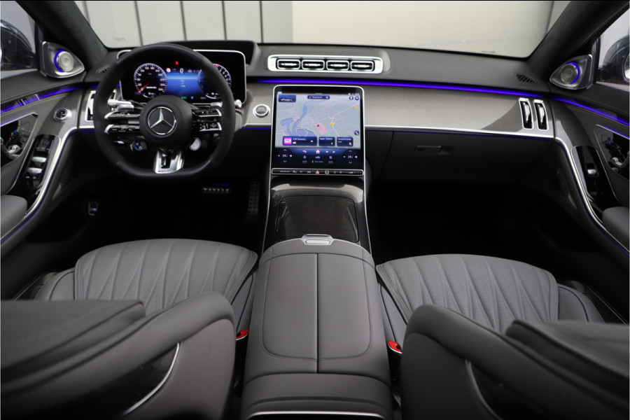 Mercedes-Benz S-Klasse AMG 63 S E Performance Lang | 802PK | Luchtv. | Business-class | Keramisch | Burmester High-end | 4W-Sturing | Massage | Head-up