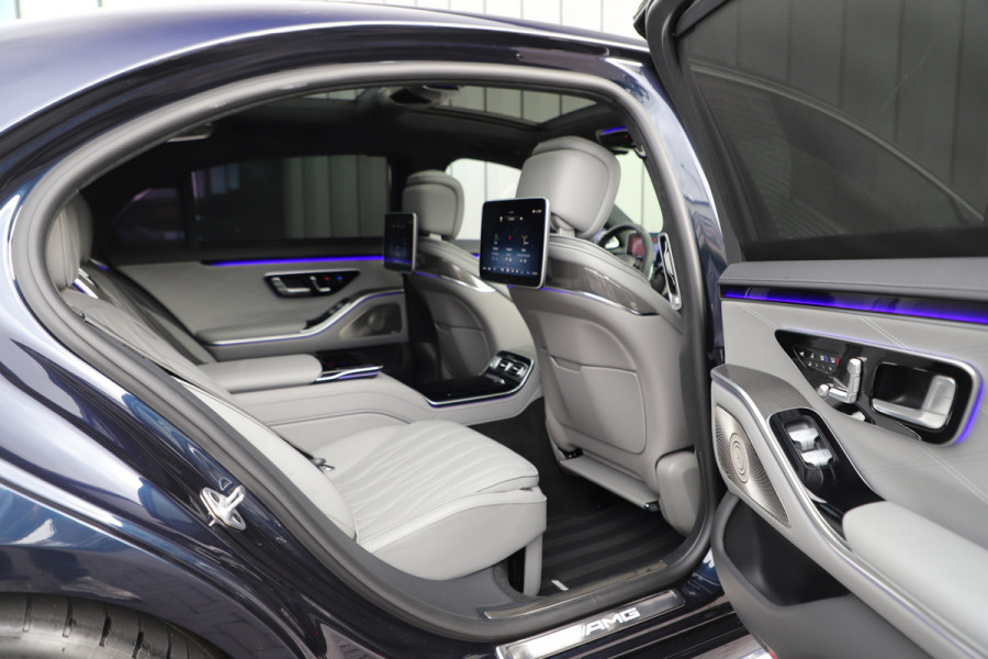 Mercedes-Benz S-Klasse AMG 63 S E Performance Lang | 802PK | Luchtv. | Business-class | Keramisch | Burmester High-end | 4W-Sturing | Massage | Head-up