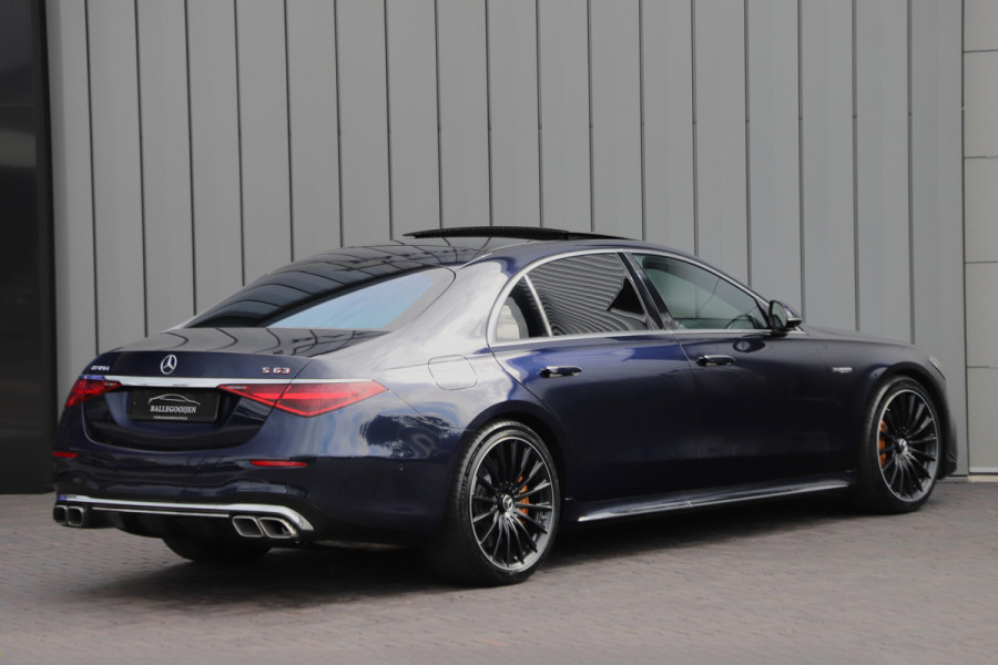 Mercedes-Benz S-Klasse AMG 63 S E Performance Lang | 802PK | Luchtv. | Business-class | Keramisch | Burmester High-end | 4W-Sturing | Massage | Head-up