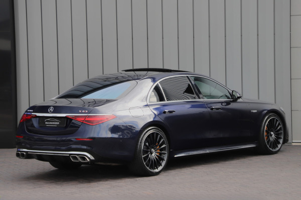 Mercedes-Benz S-Klasse AMG 63 S E Performance Lang | 802PK | Luchtv. | Business-class | Keramisch | Burmester High-end | 4W-Sturing | Massage | Head-up