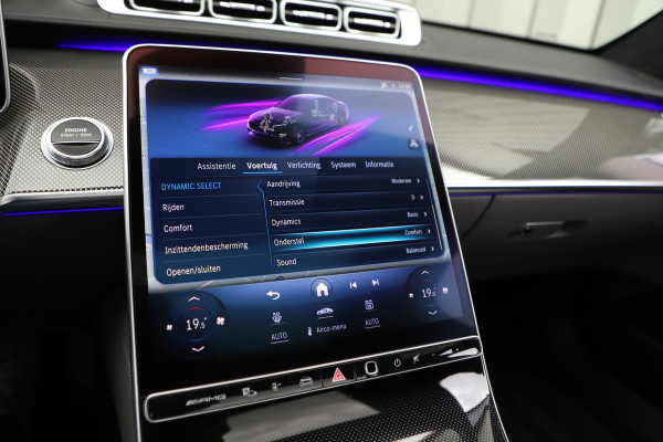 Mercedes-Benz S-Klasse AMG 63 S E Performance Lang | 802PK | Luchtv. | Business-class | Keramisch | Burmester High-end | 4W-Sturing | Massage | Head-up