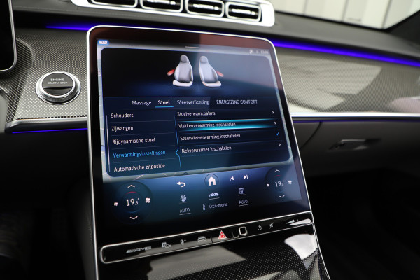 Mercedes-Benz S-Klasse AMG 63 S E Performance Lang | 802PK | Luchtv. | Business-class | Keramisch | Burmester High-end | 4W-Sturing | Massage | Head-up