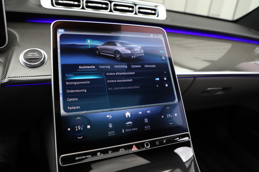Mercedes-Benz S-Klasse AMG 63 S E Performance Lang | 802PK | Luchtv. | Business-class | Keramisch | Burmester High-end | 4W-Sturing | Massage | Head-up