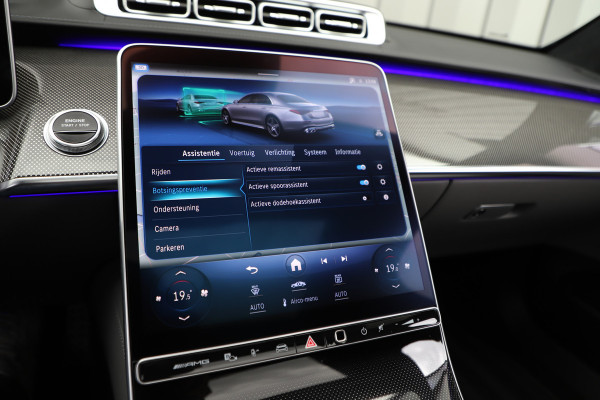 Mercedes-Benz S-Klasse AMG 63 S E Performance Lang | 802PK | Luchtv. | Business-class | Keramisch | Burmester High-end | 4W-Sturing | Massage | Head-up
