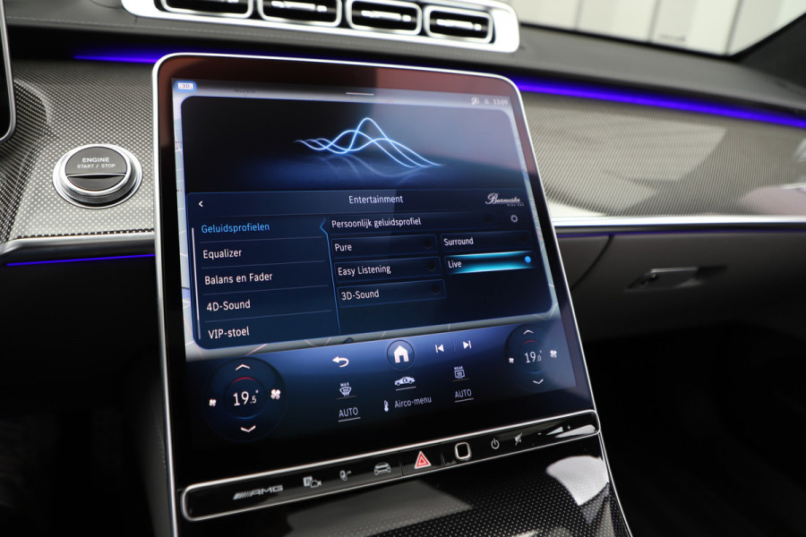 Mercedes-Benz S-Klasse AMG 63 S E Performance Lang | 802PK | Luchtv. | Business-class | Keramisch | Burmester High-end | 4W-Sturing | Massage | Head-up