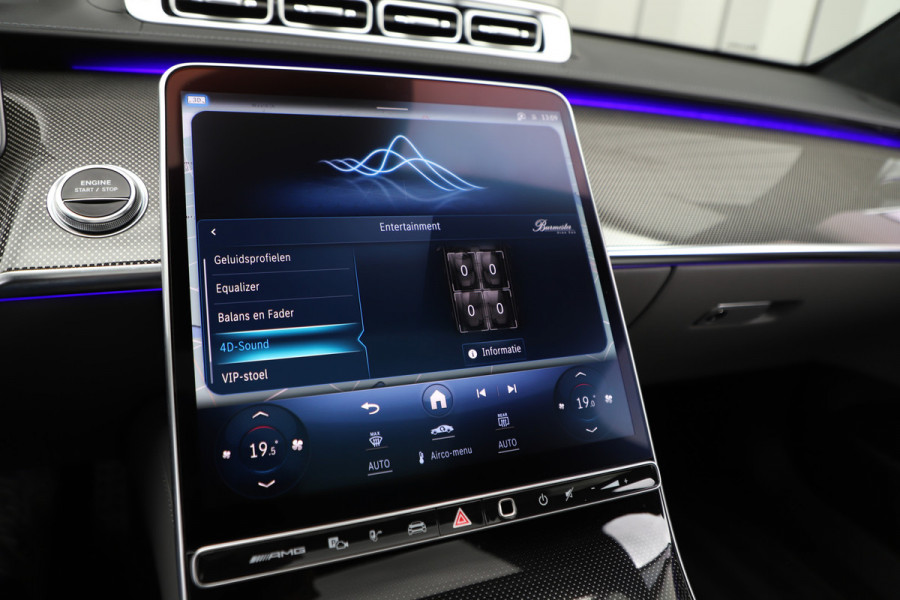 Mercedes-Benz S-Klasse AMG 63 S E Performance Lang | 802PK | Luchtv. | Business-class | Keramisch | Burmester High-end | 4W-Sturing | Massage | Head-up