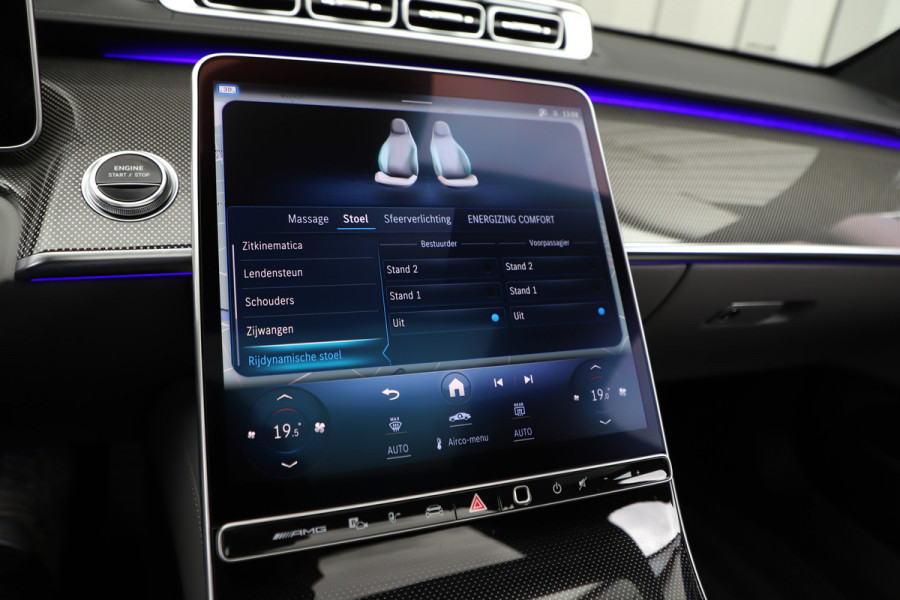 Mercedes-Benz S-Klasse AMG 63 S E Performance Lang | 802PK | Luchtv. | Business-class | Keramisch | Burmester High-end | 4W-Sturing | Massage | Head-up