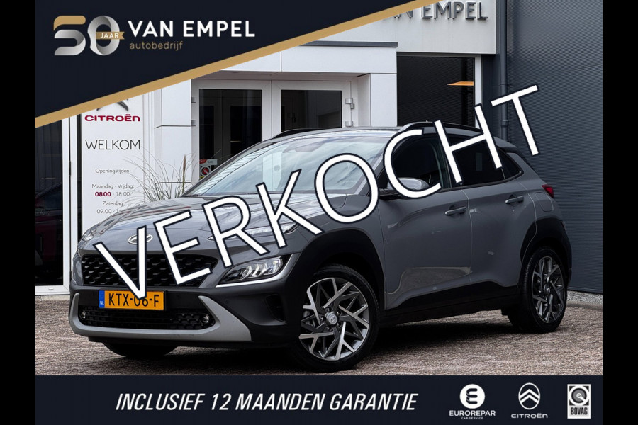 Hyundai Kona 1.6 GDI HEV Fashion | Trekhaak | Hyundai dealer onderhouden | Camera | Winter Pack | Krell Sound | Navigatie