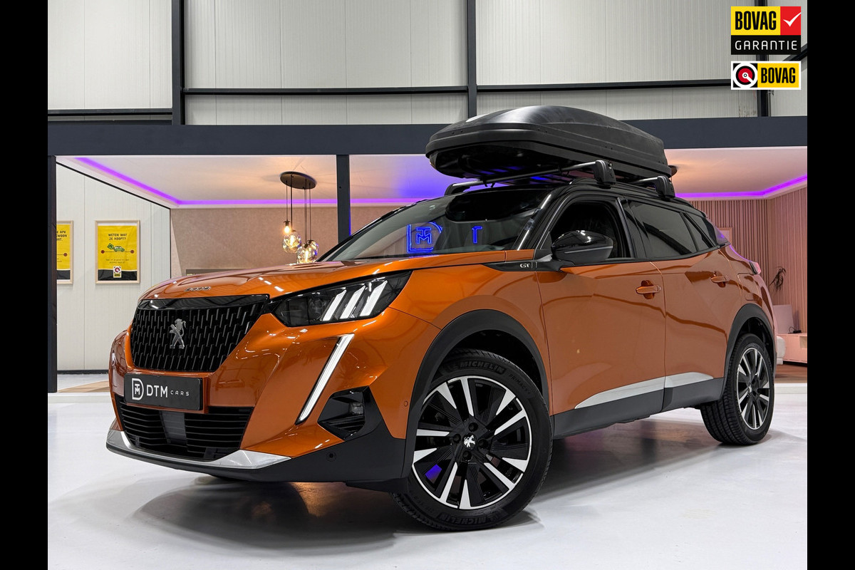 Peugeot 2008 1.2 PureTech 130pk GT Pack Aut. | Head-Up | ACC | Camera | Trekhaak | Dakkoffer | Stoelverw. | Full LED | 18 Inch