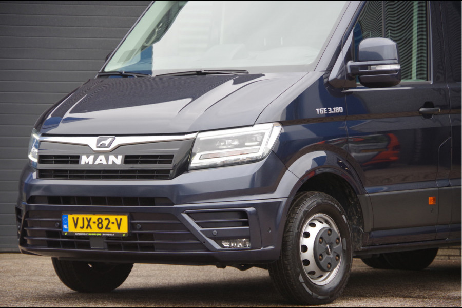 MAN TGE 50 2.0 3.180 L3H3(L2H2) N1! AUT. DUBBELLUCHT, 3.5T TREKHAAK, LED, ADAPT. CRUISE, CAMERA, GEVEERDE STOEL, NAVI, CLIMA, STOELVERWA