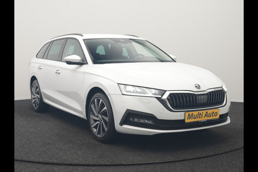 Škoda Octavia Combi 1.4 TSI iV Business Edition PHEV 204pk Dealer O.H | Trekhaak Af Fabriek | Adaptive Cruise | Camera | Stoelmassage | Sportstoelen & Stuur Verwarmd | Keyless | Sfeerverlichting | Crystal LED | Apple Carplay |  Navigatie | 18"L.M | Plug In Hybrid