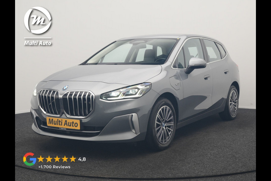BMW 2 Serie Active Tourer 225e xDrive Luxury Line PHEV 245pk Dealer O.H. | Trekhaak Af Fabriek | Adaptive Cruise | 360 Camera | Head Up | Lederen Sportstoelen Verwarmd | Sfeerverichting | Keyless | Blis | Apple Carplay | Widescreen Navi | DAB | Plug In Hybrid |