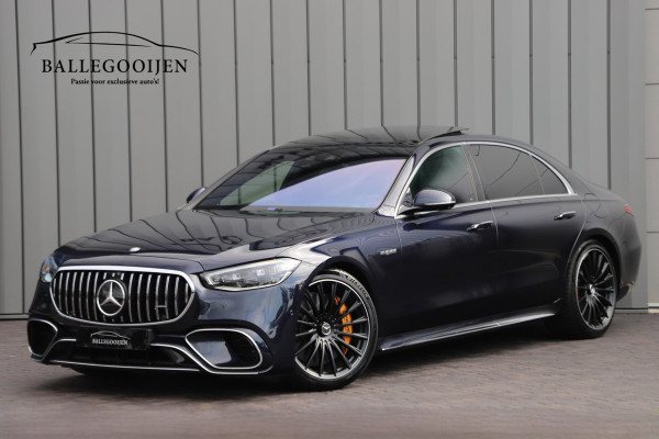 Mercedes-Benz S-Klasse AMG 63 S E Performance Lang | 802PK | Luchtv. | Business-class | Keramisch | Burmester High-end | 4W-Sturing | Massage | Head-up