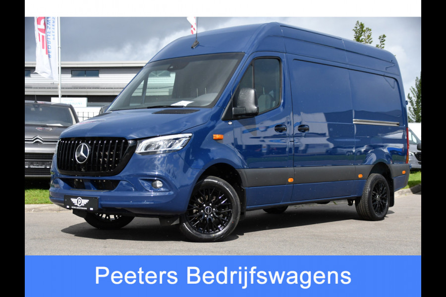 Mercedes-Benz Sprinter 317 1.9 CDI L2H2 RWD AMG Edition Adaptieve Cruise, 360 Camera, Carplay, 2 x Schuifdeur, LED, Automaat, 170pk 3500kg Trekhaak, Uniek!