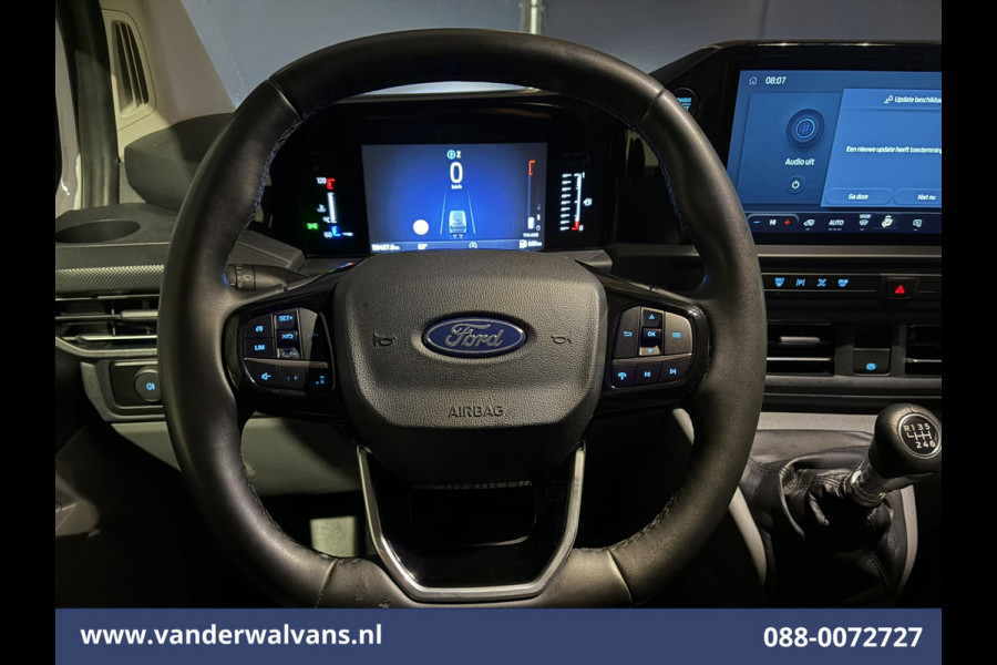 Ford Transit Custom 2.0 TDCI 136pk L2H1 Euro6 Airco | Camera | LED | Apple Carplay | Cruisecontrol | 2500kg Trekhaak LM Velgen, Android Auto, Verwarmde voorruit, Stoelverwarming, Parkeersensoren, Bijrijdersbank