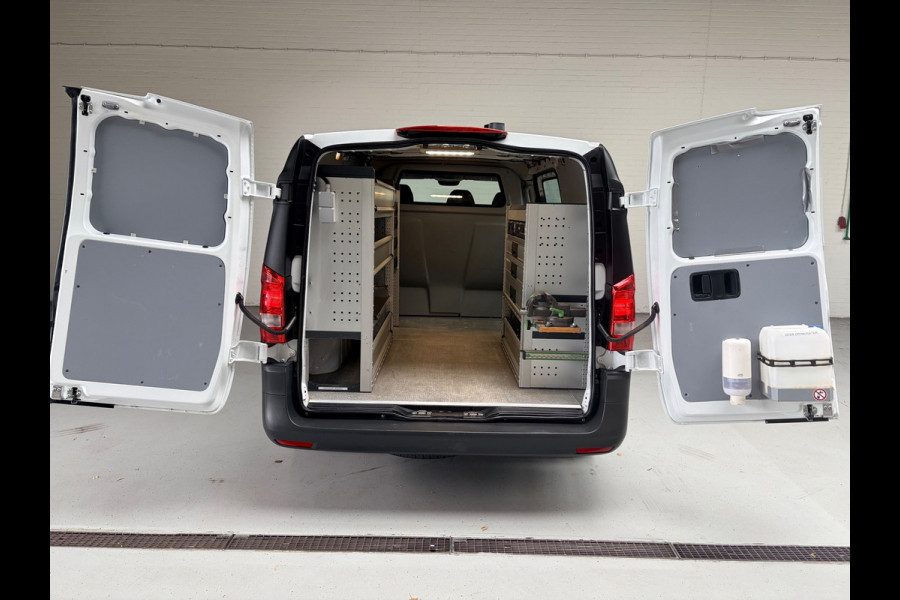 Mercedes-Benz eVito Elektrisch Servicewagen Automaat Lang 66 kWh L2H1 3 Persoons BOTT Inrichting RIJKLAARPRIJS!
