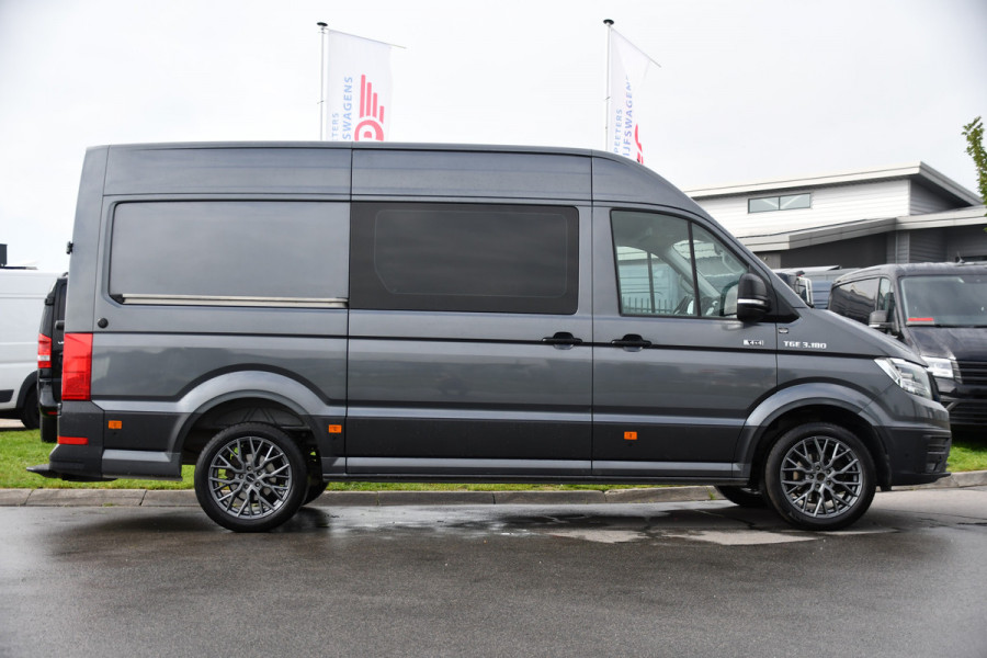 MAN TGE 3.180 35 2.0 L3H3 4x4 PB Edition Camera, Cruise, Carplay, LED, Trekhaak, 177pk, Automaat, Sensoren, Stoelverwarming, Uniek!