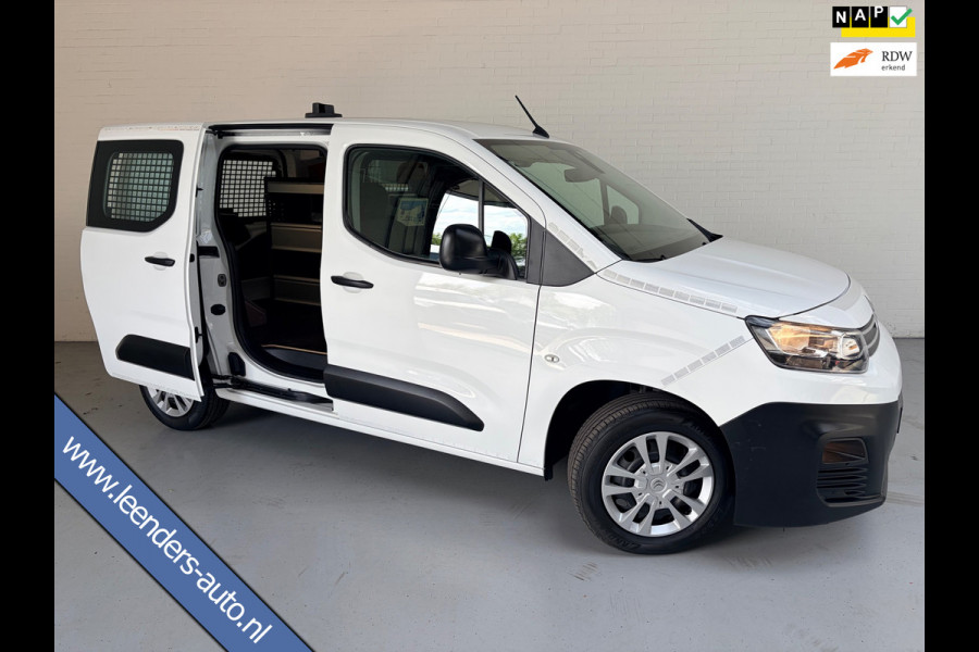 Citroën Berlingo Servicewagen automaat 1.5 BlueHDI 130pk L1H1 BOTT inrichting, Victron omvormer v230, Standkachel, RIJKLAARPRIJS!