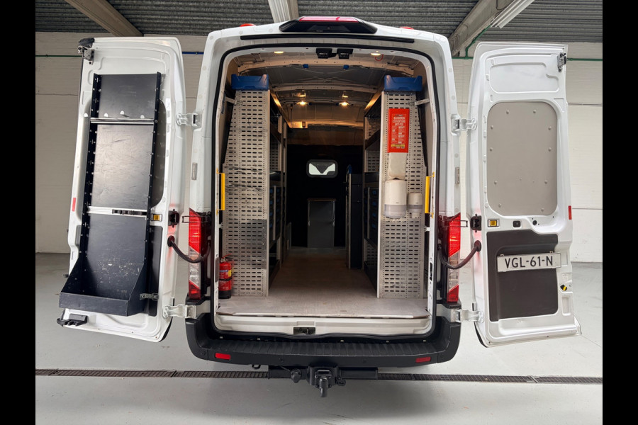 Ford Transit 350 2.0 TDCI 130PK euro6 L3H3 Trend MHEV RWD Sortimo Inrichting Victron v230 Standkachel RIJKLAARPRIJS!