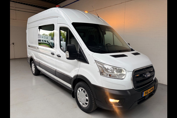 Ford Transit 350 2.0 TDCI 130PK euro6 L3H3 Trend MHEV RWD Sortimo Inrichting Victron v230 Standkachel RIJKLAARPRIJS!
