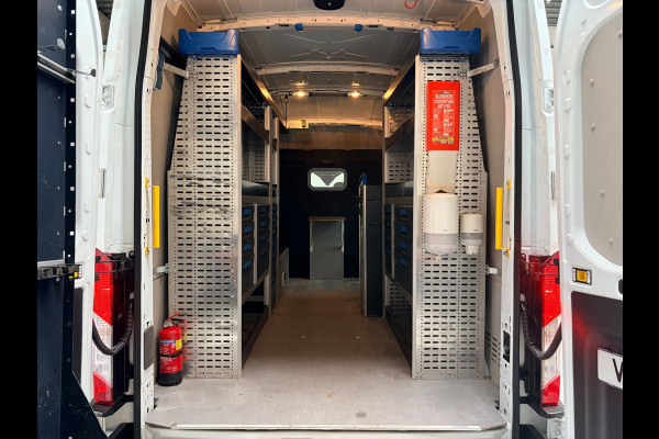 Ford Transit 350 2.0 TDCI 130PK euro6 L3H3 Trend MHEV RWD Sortimo Inrichting Victron v230 Standkachel RIJKLAARPRIJS!