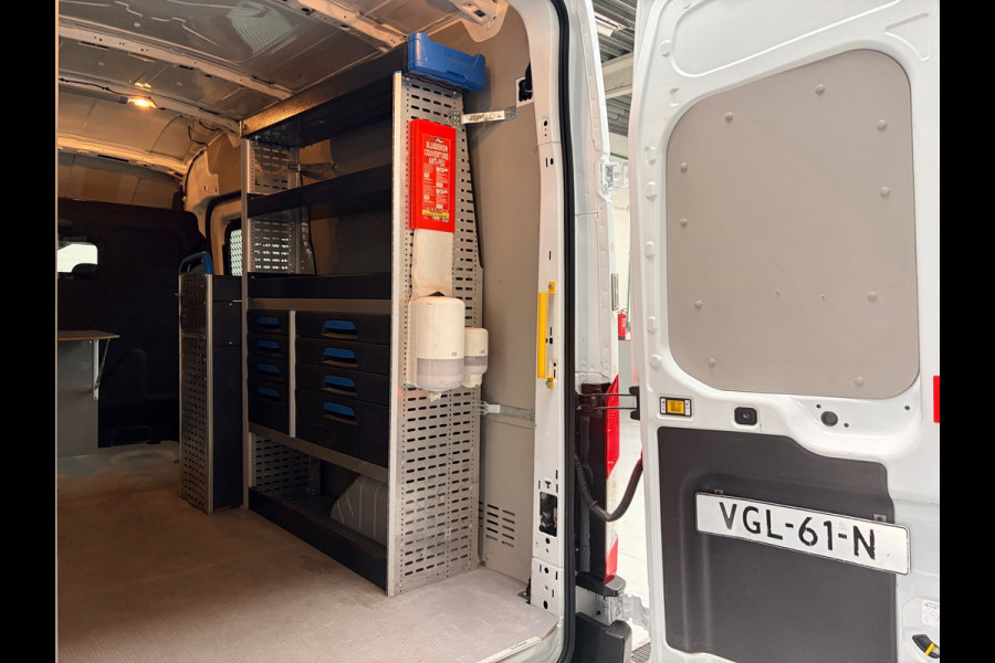 Ford Transit 350 2.0 TDCI 130PK euro6 L3H3 Trend MHEV RWD Sortimo Inrichting Victron v230 Standkachel RIJKLAARPRIJS!