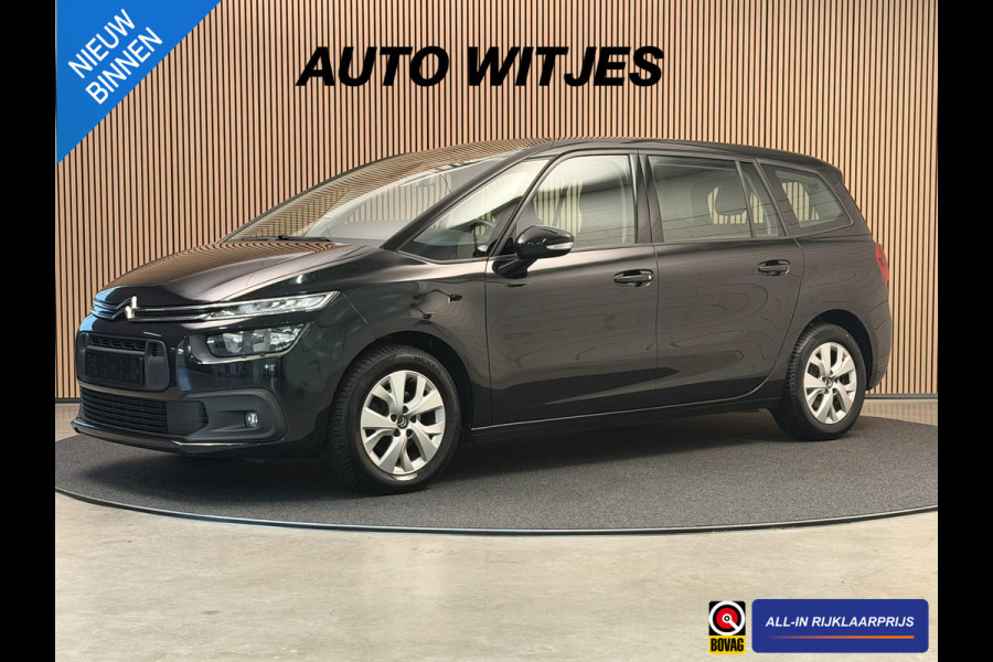 Citroën Grand C4 Spacetourer 1.2 PureTech 130PK Feel | Trekhaak | Carplay | Ecc Airco | Stoelverw. | 7 Zits | Incl. garantie