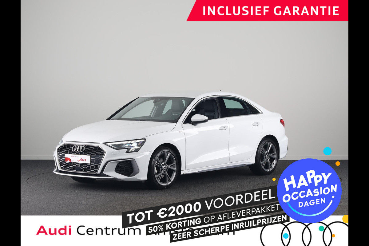 Audi A3 Limousine 30 TFSI S edition 110 pk S-tronic | Verlengde garantie | Navigatie | Parkeersensoren achter | S-Line |