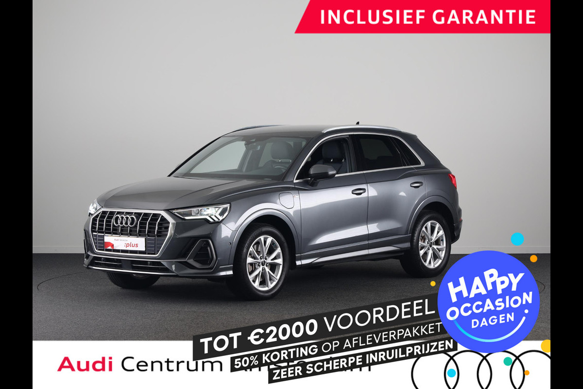 Audi Q3 45 TFSI e S edition 245pk | Navigatie | Keyless entry | Parkeercamera |  S-line interieur | Stoelverwarming | Verlengde garantie
