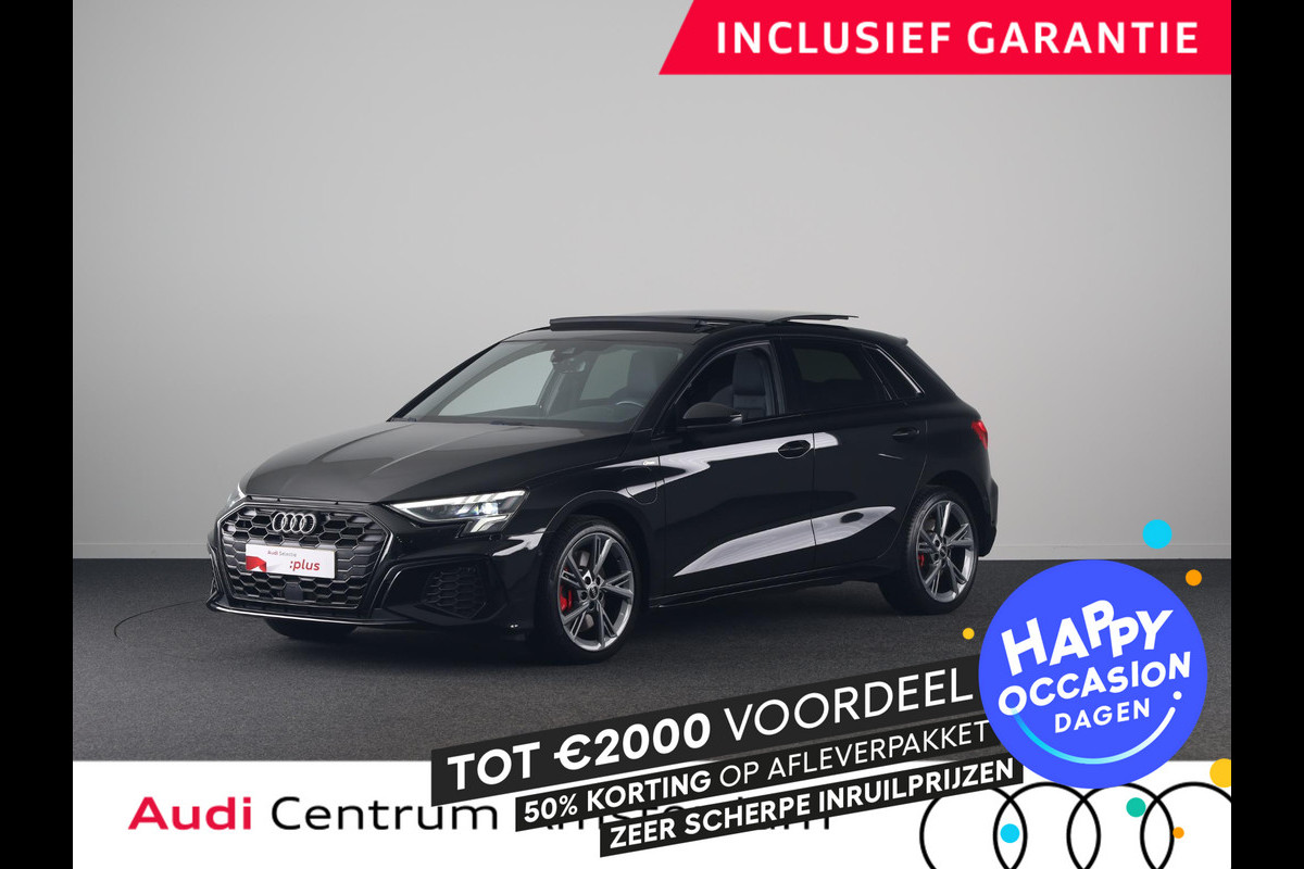 Audi A3 Sportback 45 TFSI e S-Line Competition 245 pk | SOH 96,80%  | Panoramadak | Parkeersensoren (Park assist) | Achteruitrijcamera | | Verlengde garantie | Navigatie