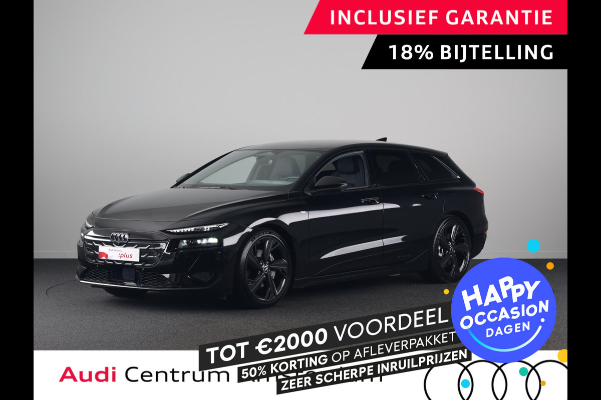 Audi A6 Avant e-tron S edition performance 100 kWh 367pk | SOH99% | Panoramadak | Lederen sportstoelen | Tech pro | Stuur-en stoelverwarming V+A