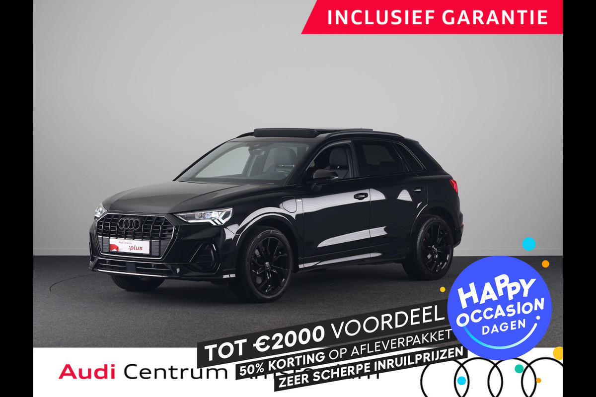 Audi Q3 45 TFSI e S edition 245pk | Panoramdak | Dode hoek detectie | Parkeercamera | Elektrisch bedienbare achterklep | S-line interieur