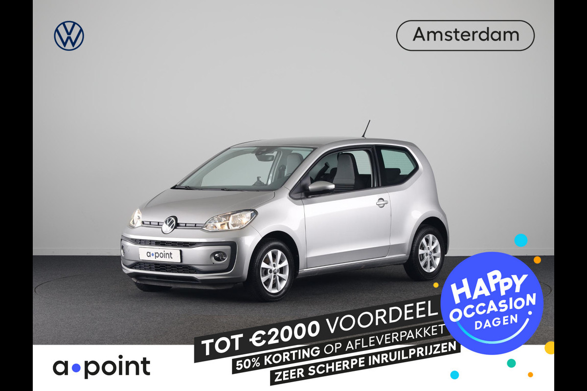 Volkswagen up! 1.0 Move Up! 65 pk | Navigatie via App | Airco | Elektr. spiegels | Stoelverwarming |