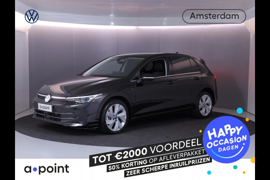 Volkswagen Golf 1.5 eHybrid Style Edition 204 pk Automaat (DSG) | Navigatie via App | Parkeersensoren (Park assist) | Achteruitrijcamera | Adaptieve cruise control | Autom. airco (3 zones) |
